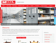 Tablet Screenshot of mecol.co.ke